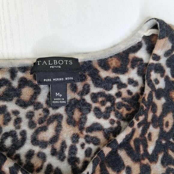 Talbots Sweater Kid's Animal Print Knit Size - See Description Comments - Picture 3 of 9
